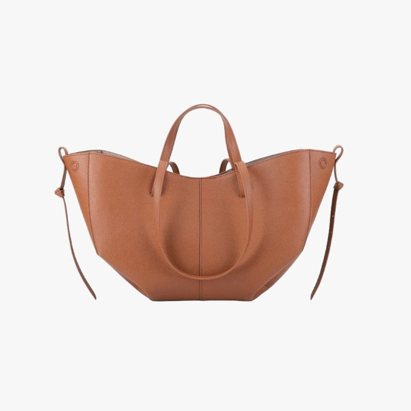 Polly Small Vegan Leather Shoulder Bag with Magnetic Closure